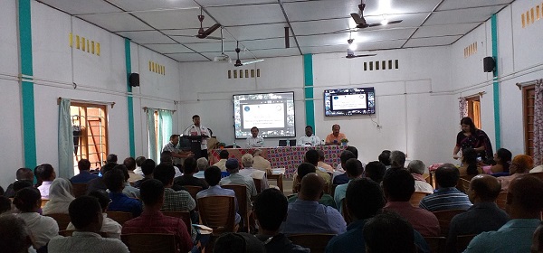 Outreach programme at Gobindapur for Muga Cultivators 2019